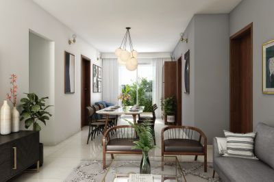 Sobha Codename Regal Blue project living room