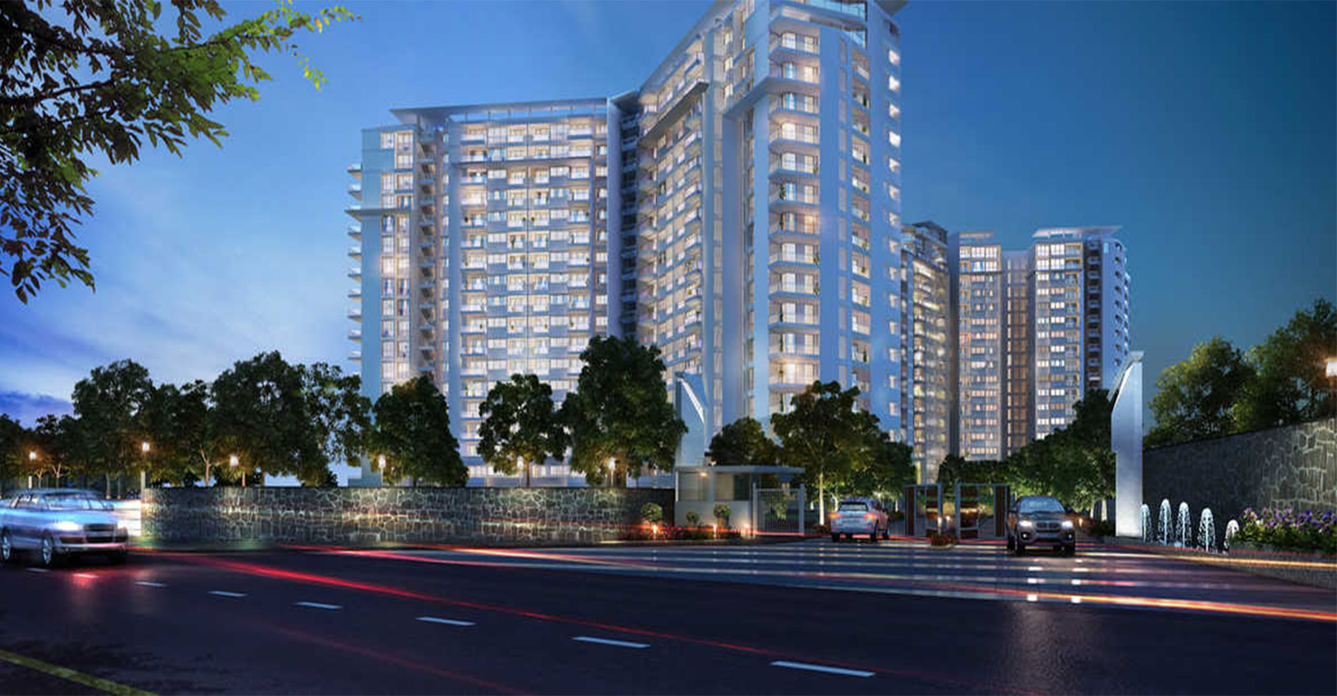 Sobha Saptrang Banner project