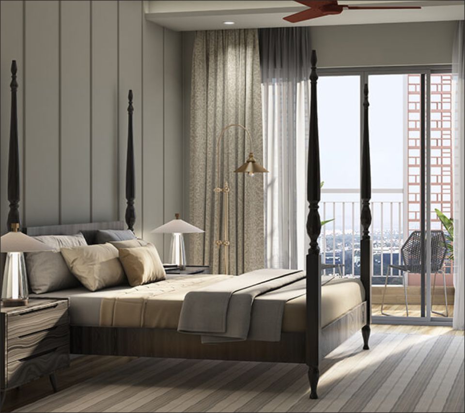 Visista Bangalore project bed room